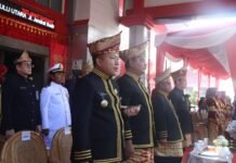Kapolres dan Ketua Bhayangkari Hadiri Hari Jadi Kabupaten Bengkulu Utara ke – 67